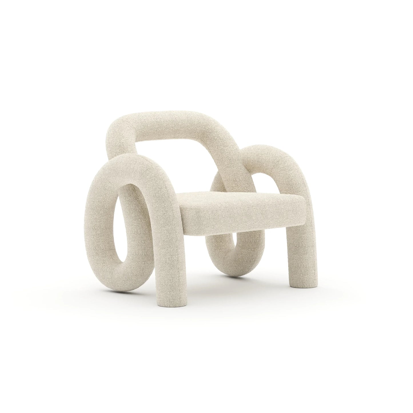 Gelee Uph Accent Chair - Ivory