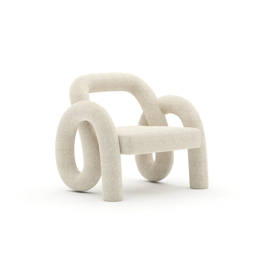 Gelee Uph Accent Chair - Ivory