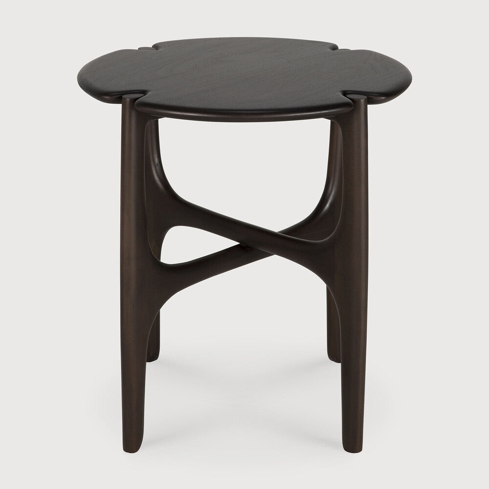 Mahogany Dark Brown PI Side Table