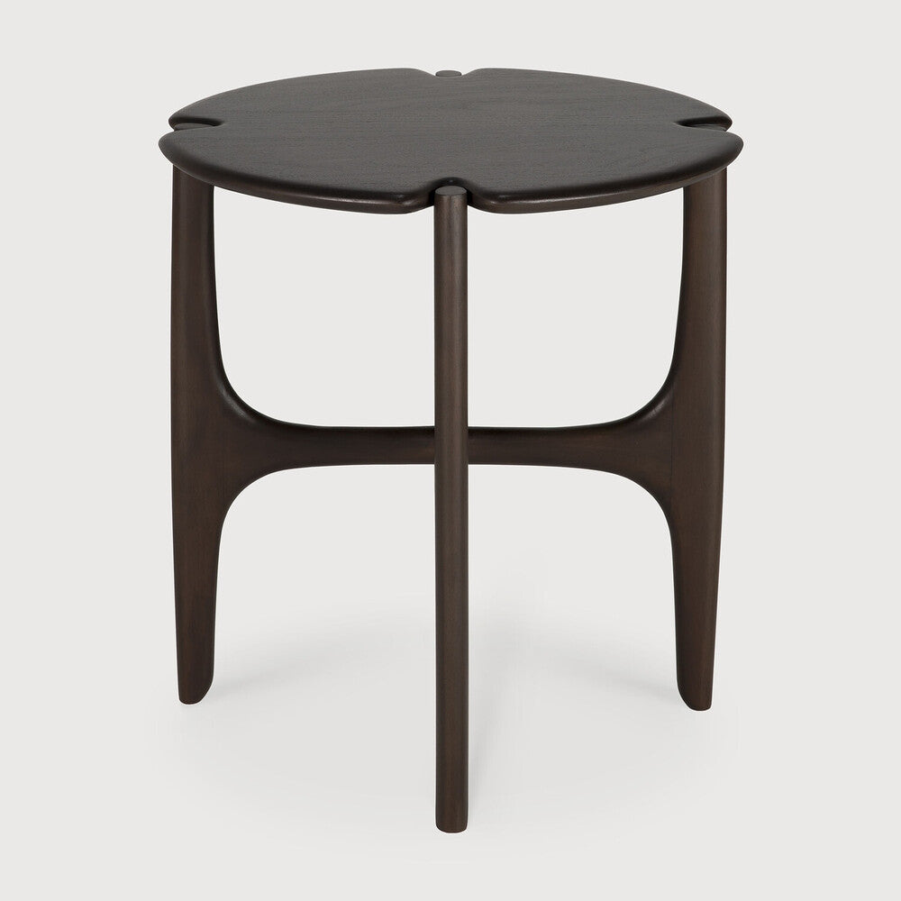 Mahogany Dark Brown PI Side Table