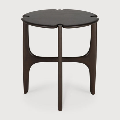 Mahogany Dark Brown PI Side Table