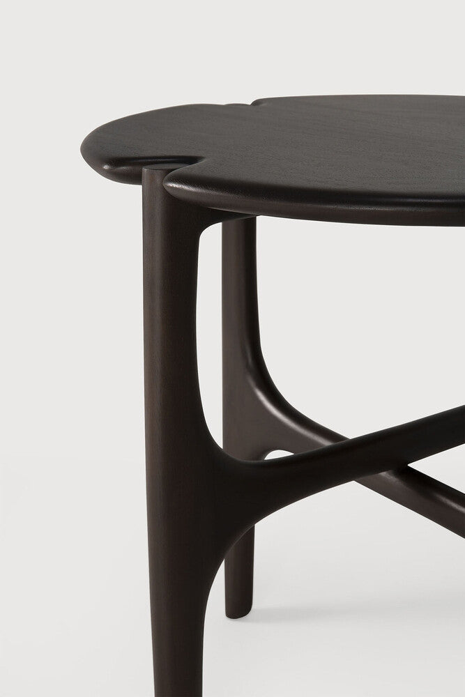 Mahogany Dark Brown PI Side Table