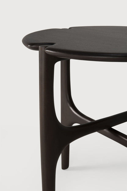 Mahogany Dark Brown PI Side Table