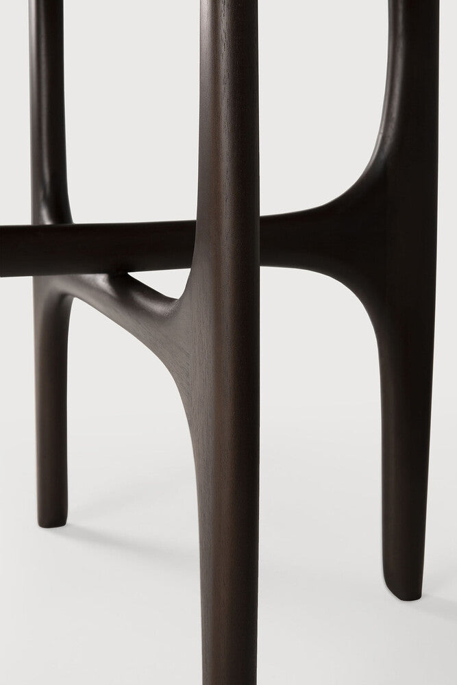 Mahogany Dark Brown PI Side Table