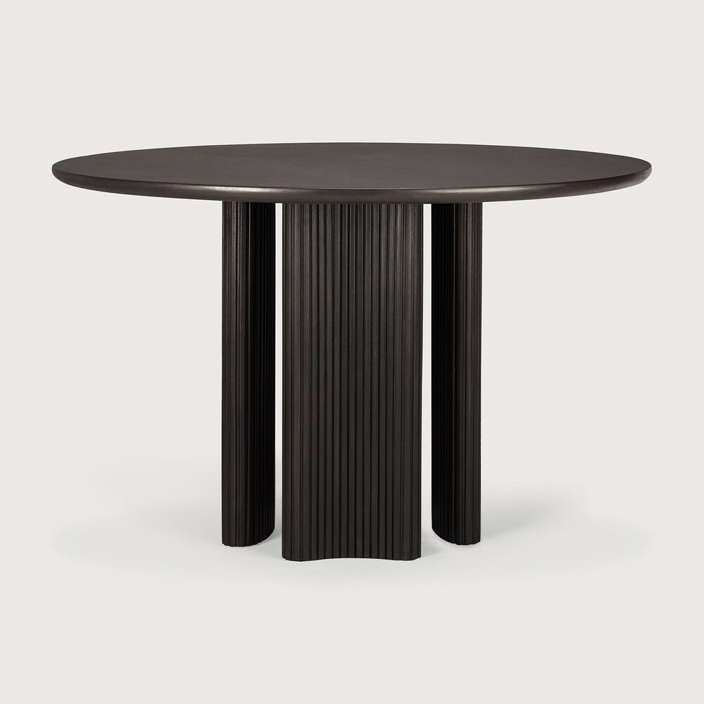 Dark Brown Roller Max Dining Table