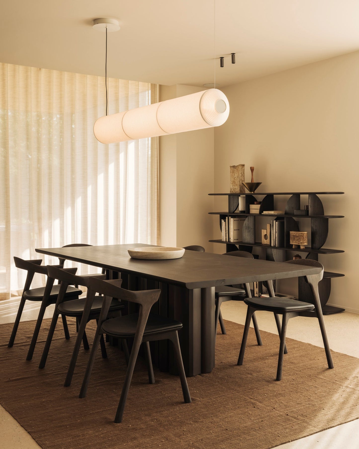 Dark Brown Sequence Dining Table