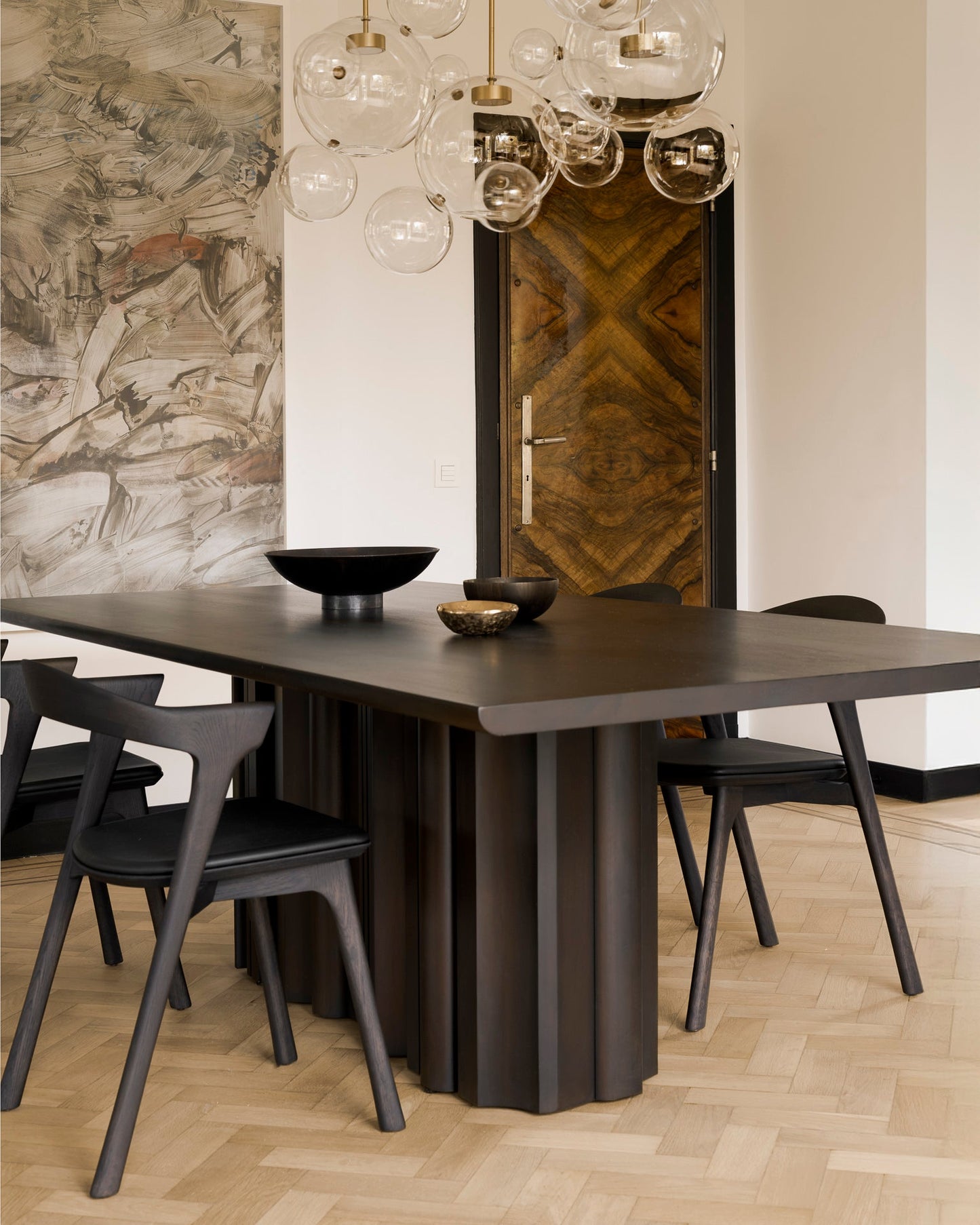 Dark Brown Sequence Dining Table