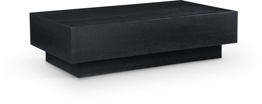 Otto Oak Veneer Coffee Table - Black