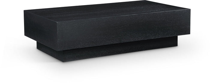 Otto Oak Veneer Coffee Table - Black