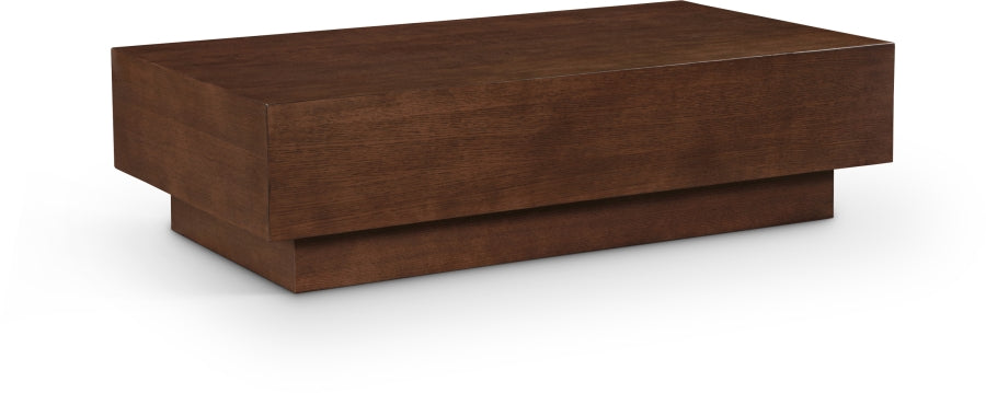 Otto Oak Veneer Coffee Table - Brown