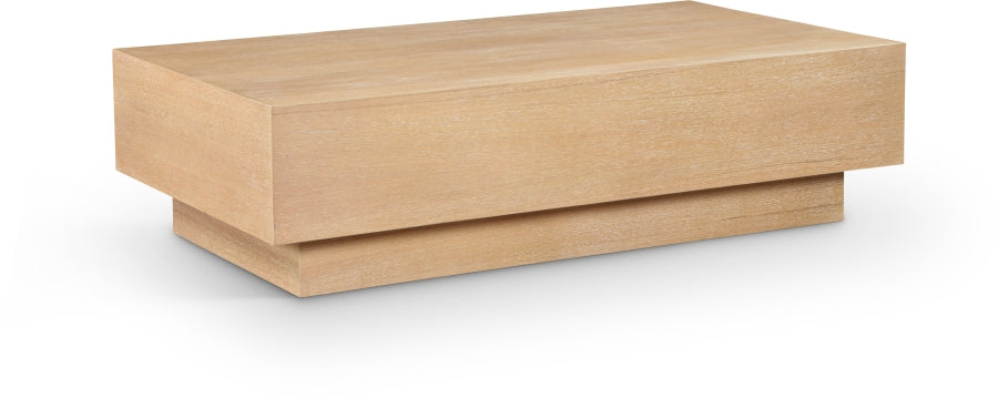 Otto Oak Veneer Coffee Table - Natural