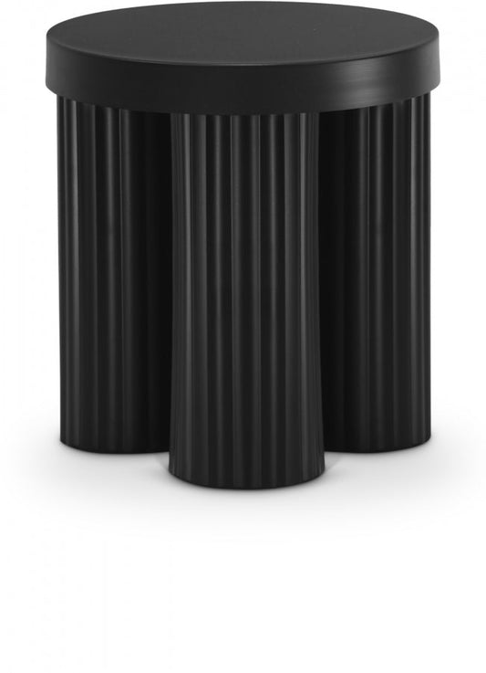 Rhodes Iron End / Side Table - Black