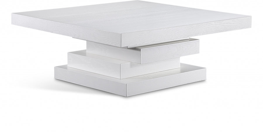 Westmount Ash Veneer Coffee Table - White
