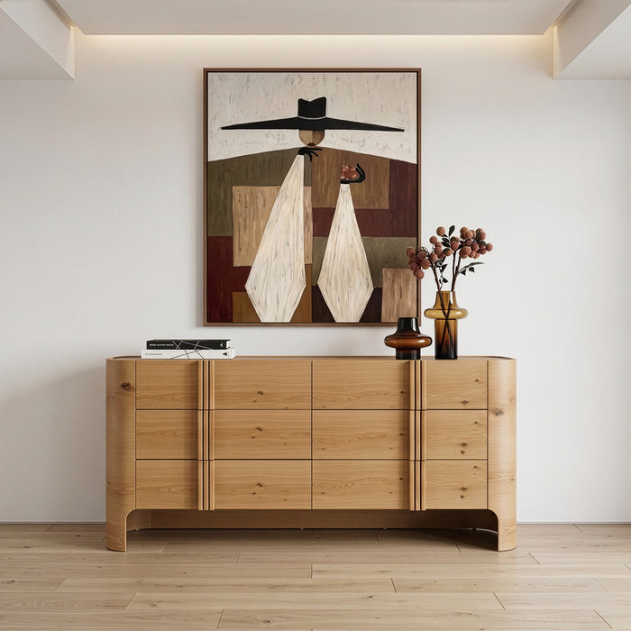 Newhart - Modern Natural Oak Dresser