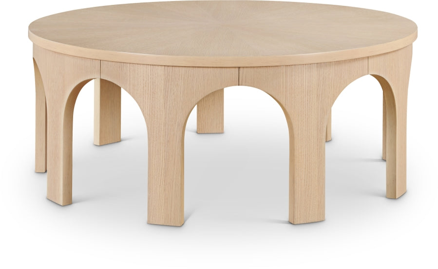 Westfield Solid Wood And Oak Veneer Coffee Table - Natural