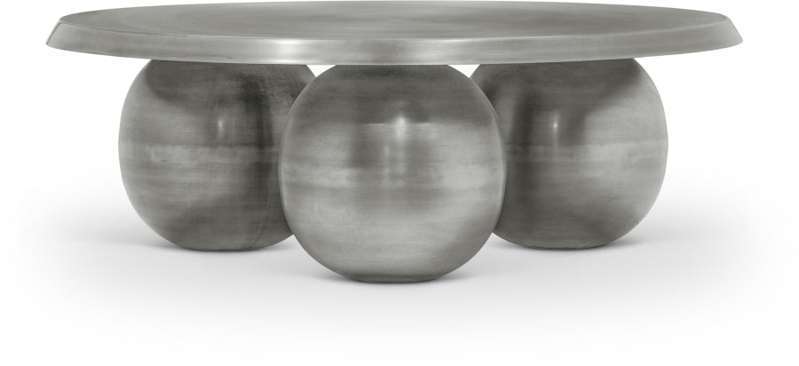Globus Iron Coffee Table - Silver