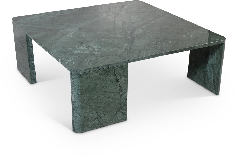 Livorno Genuine Marble Coffee Table - Green