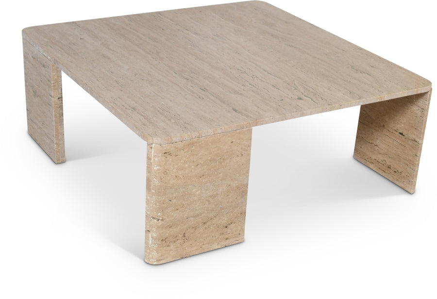 Livorno Travertine Coffee Table - Natural