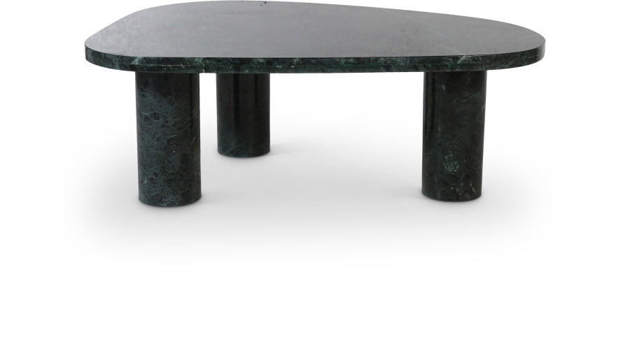 Messina Genuine Marble Coffee Table - Green