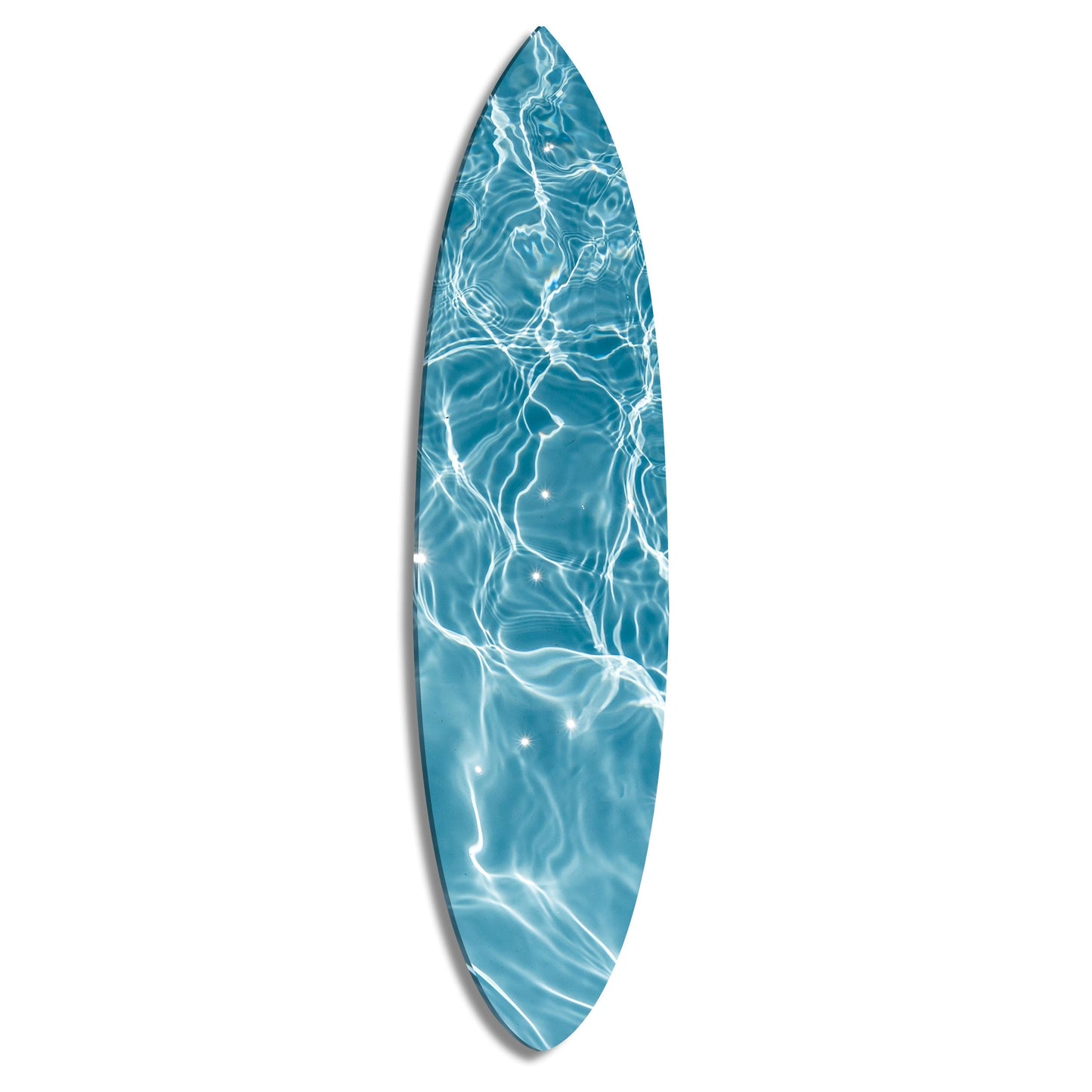 Aqua Obsidian | Surfboard Gallery Wall
