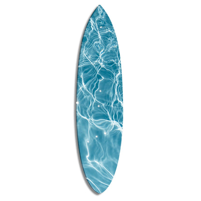 Aqua Obsidian | Surfboard Gallery Wall