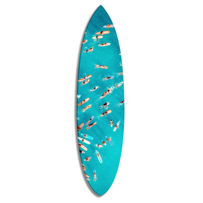 Coastal Aerials | Surfboard Gallery Wall