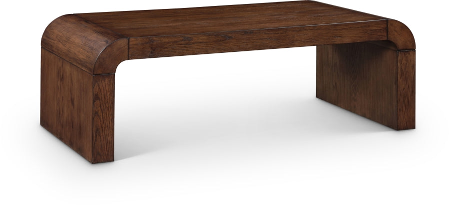 Toulon Oak Veneer Coffee Table - Brown