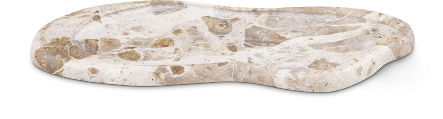 Arezzo Genuine Marble Tray - Beige