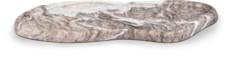 Arezzo Genuine Marble Tray - Brown