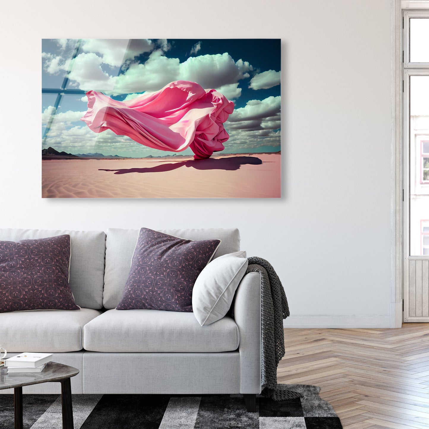 Elevated Silk | Acrylic Panel