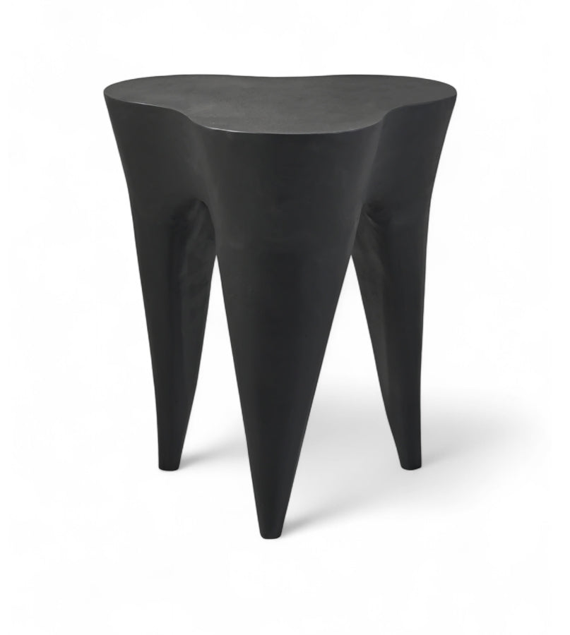 Bourges Aluminium End Table - Black
