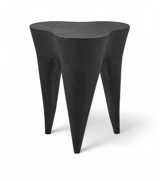 Bourges Aluminium End Table - Black