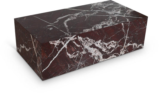 Bolzano Marble Coffee Table - Red