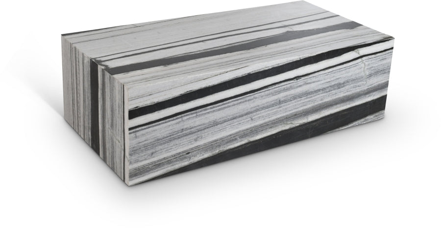 Bolzano Marble Coffee Table - Panda