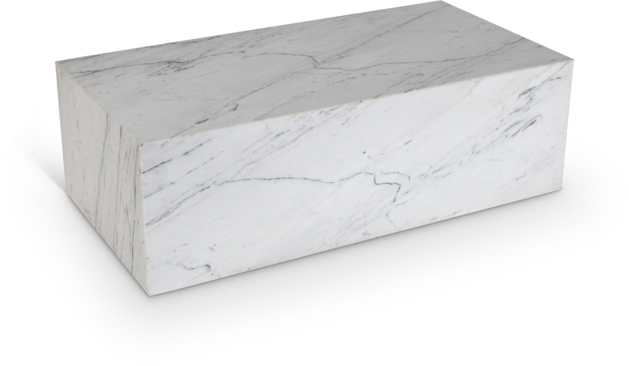 Bolzano Marble Coffee Table - White
