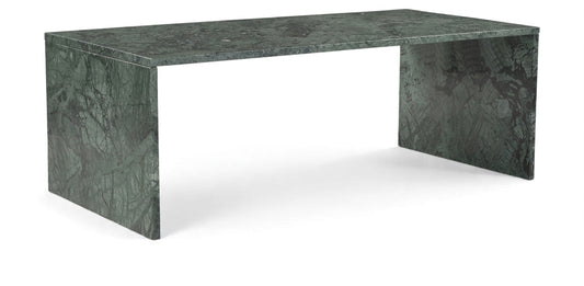 Vernazza Genuine Marble Coffee Table - Green