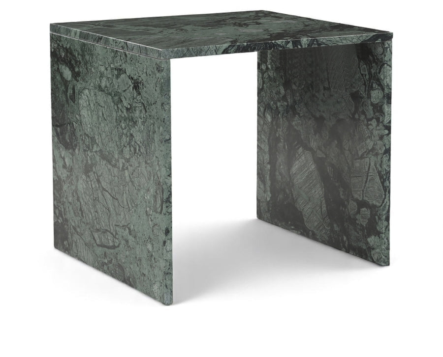 Vernazza Genuine Marble End / Side Table - Green