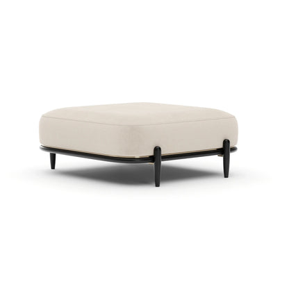 Madera Ottoman - Oatmeal