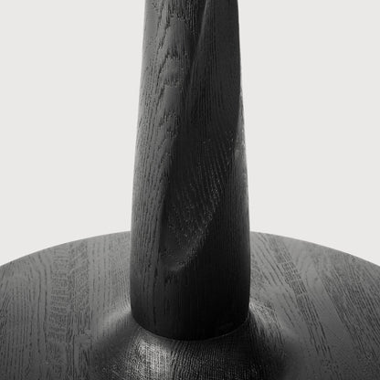 Oak Black Torsion Dining Table