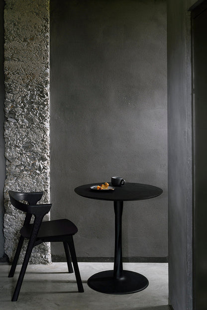 Oak Black Torsion Dining Table