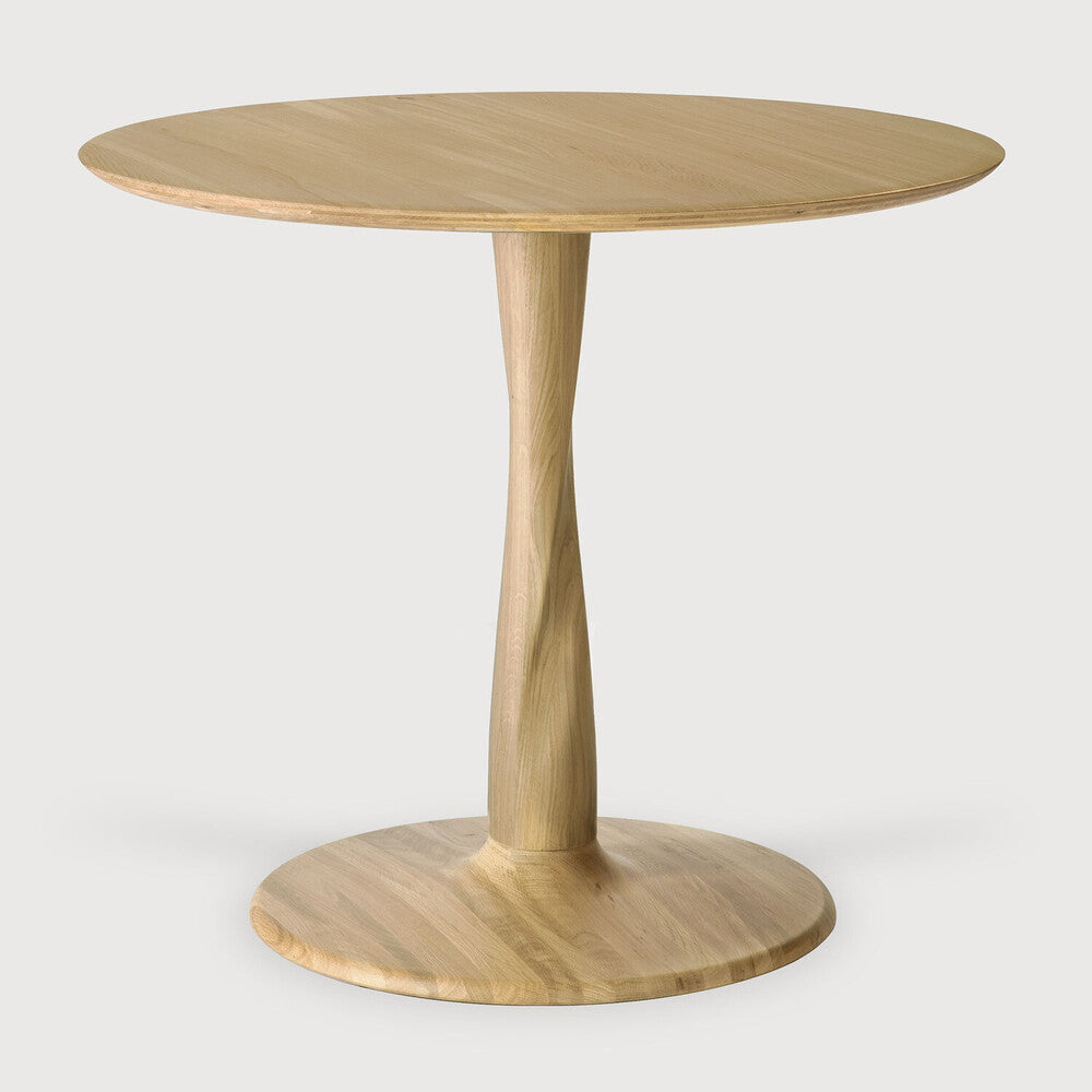 Oak Torsion Dining Table
