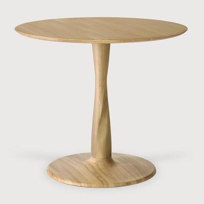 Oak Torsion Dining Table