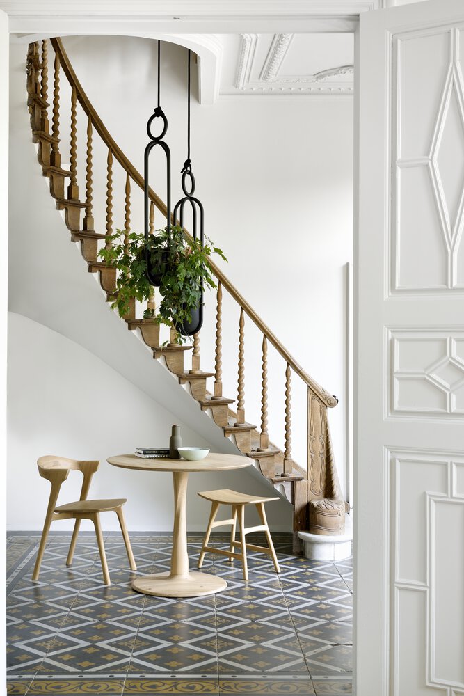 Oak Torsion Dining Table