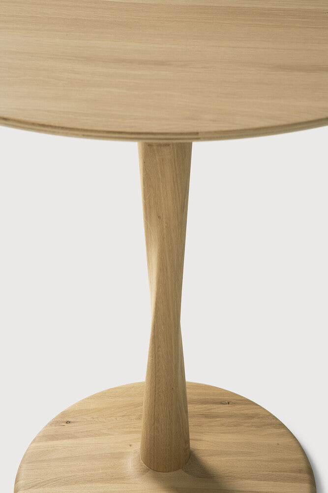 Oak Torsion Dining Table