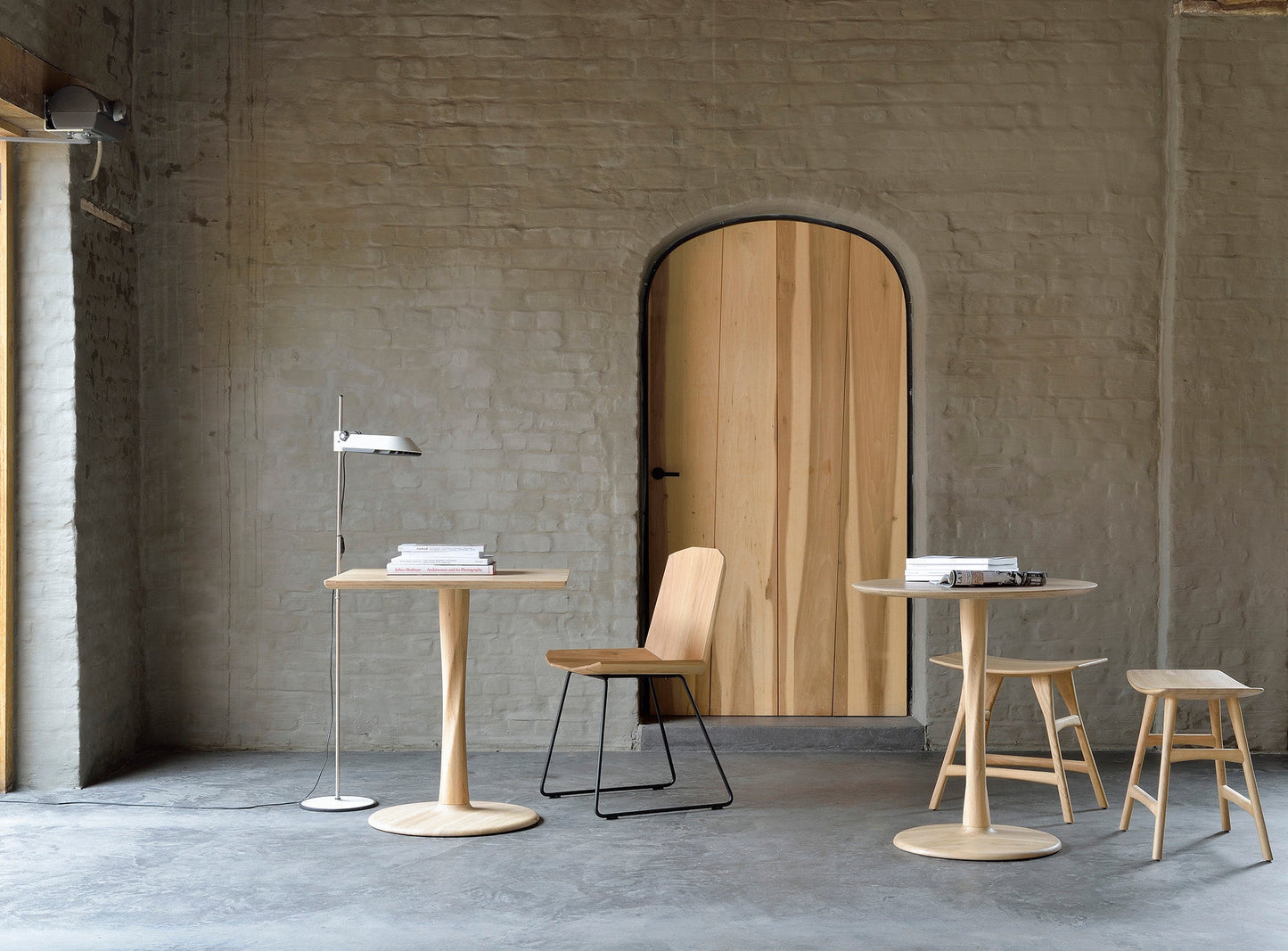 Oak Torsion Dining Table