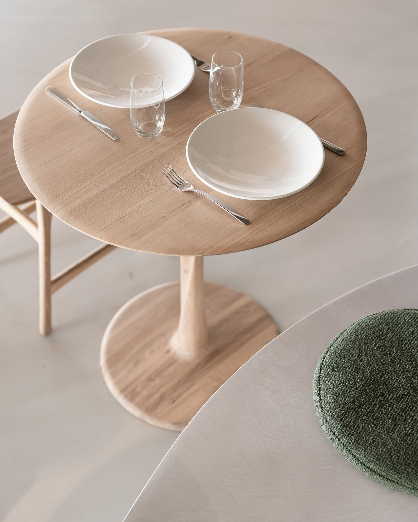 Oak Torsion Dining Table