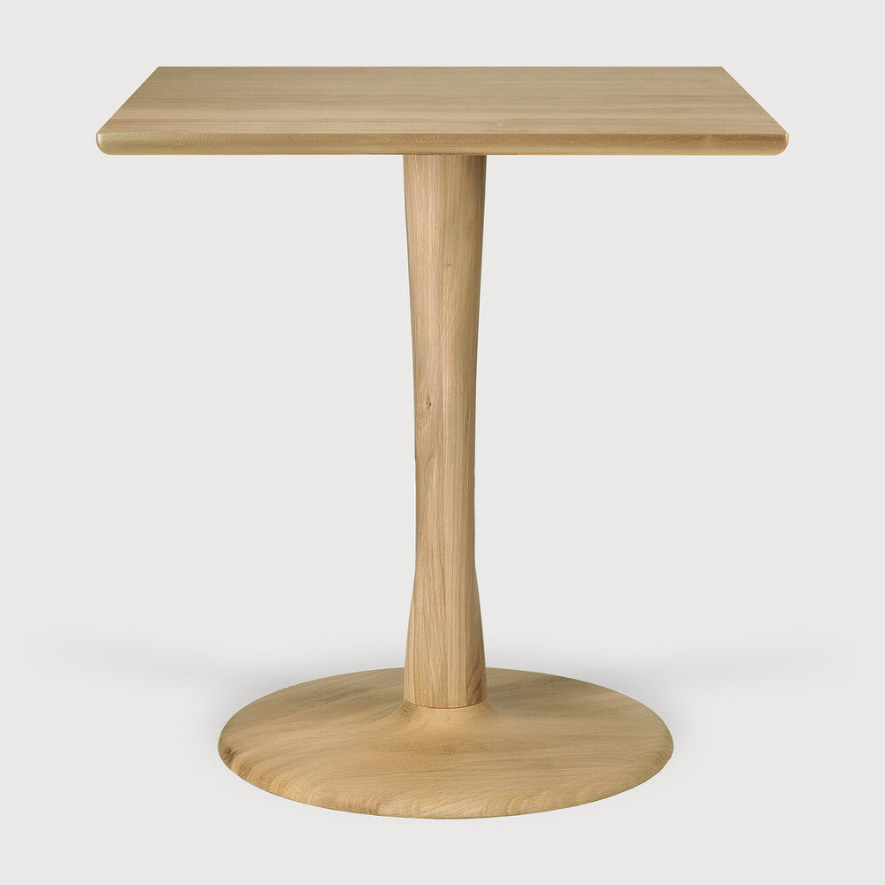 Square Oak Torsion dining table