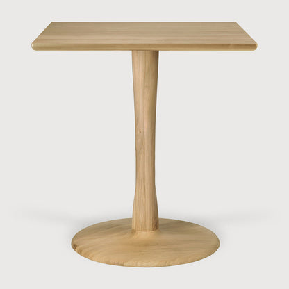 Square Oak Torsion dining table