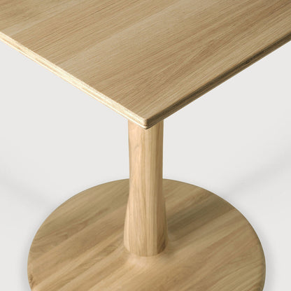 Square Oak Torsion dining table