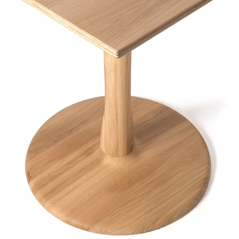 Square Oak Torsion dining table